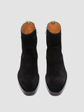 ORTEGA 002 - Black Suede Zipped Boots Officine Creative - 2