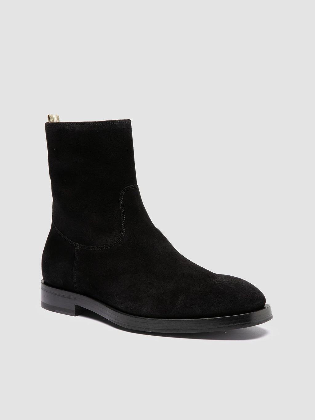 ORTEGA 002 - Black Suede Zipped Boots Officine Creative - 3