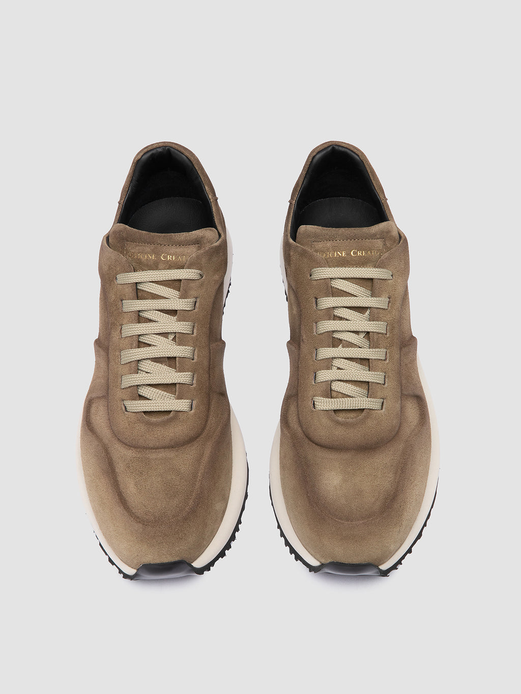 PERSPECTIVE 001 - Taupe Suede Sneakers
