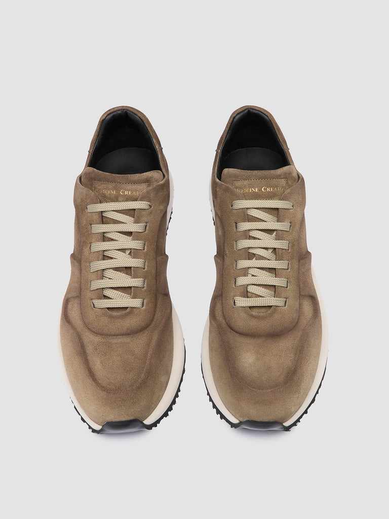 PERSPECTIVE 001 - Taupe Suede Sneakers