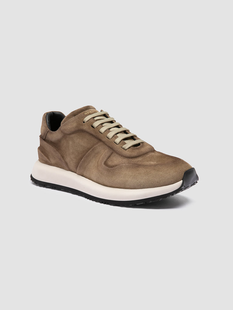 PERSPECTIVE 001 - Taupe Suede Sneakers