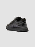 PERSPECTIVE 001 - Black Leather Sneakers Officine Creative - 4