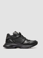 PHASE 001 - Graue Low-Top-Sneaker aus Leder
