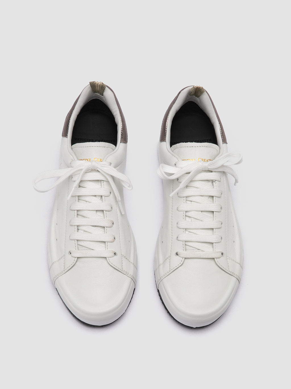 PRIMARY 101 - White Leather Sneakers Men Officine Creative - 2