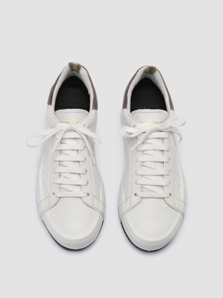 PRIMARY 101 - White Leather Sneakers