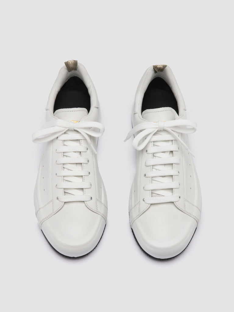 PRIMARY 101 - White Leather Sneakers