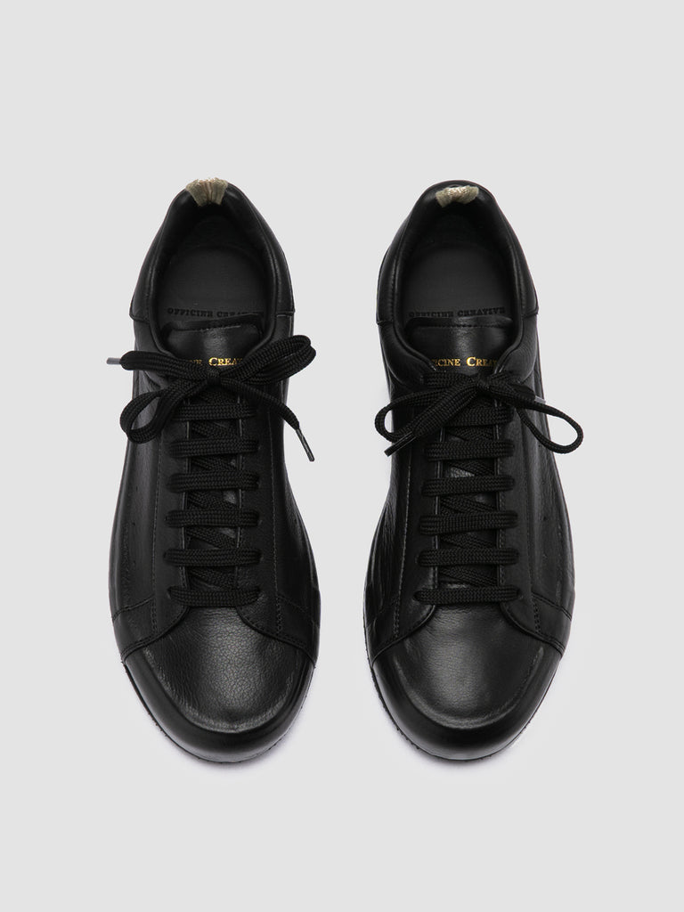 PRIMARY 101 - Black Leather Sneakers