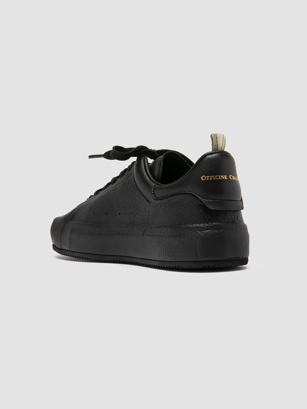 PRIMARY 101 - Black Leather Sneakers Men Officine Creative - 4