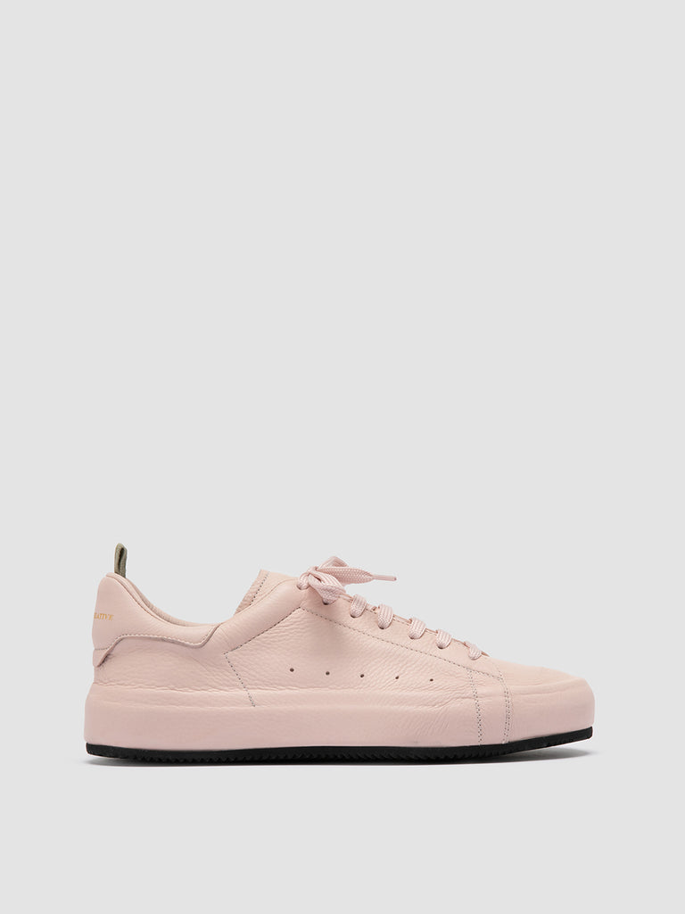 PRIMARY 101 - Rose Leather Sneakers
