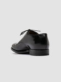 PRINCE 606 - Black Leather Derby Shoes