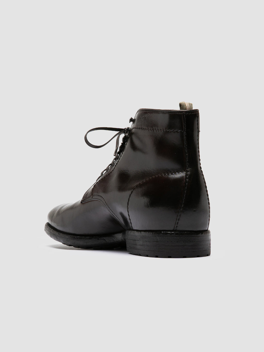 PRINCE 610 - Brown Leather Ankle Boots