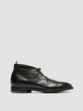PRINCETON 048- Black Leather Chukka Boots