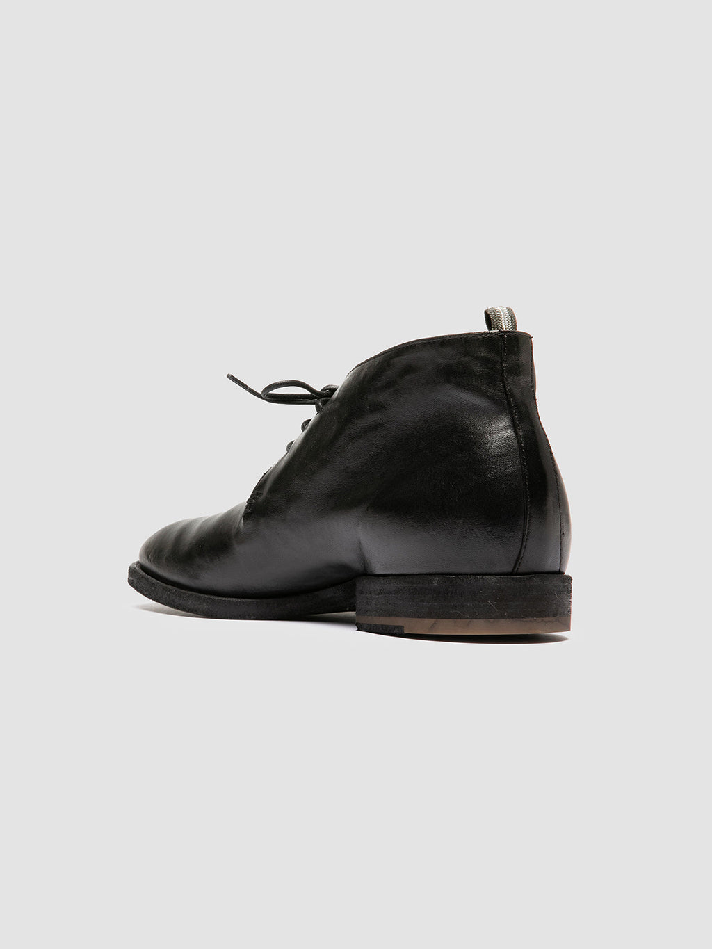 PRINCETON 048- Black Leather Chukka Boots