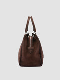 QUENTIN 009 - Brown Suede Bag Officine Creative - 3