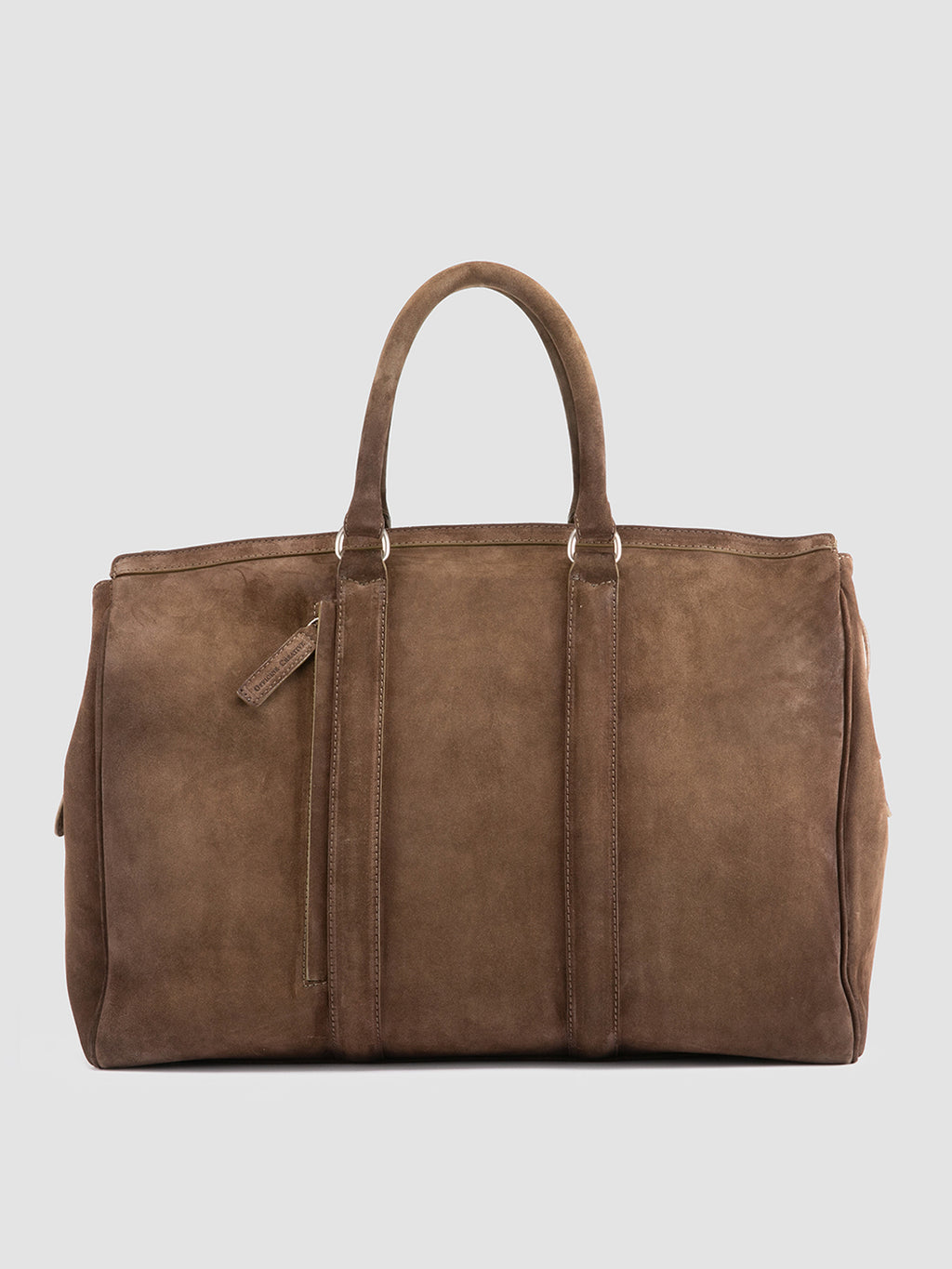 QUENTIN 009 - Brown Suede Bag