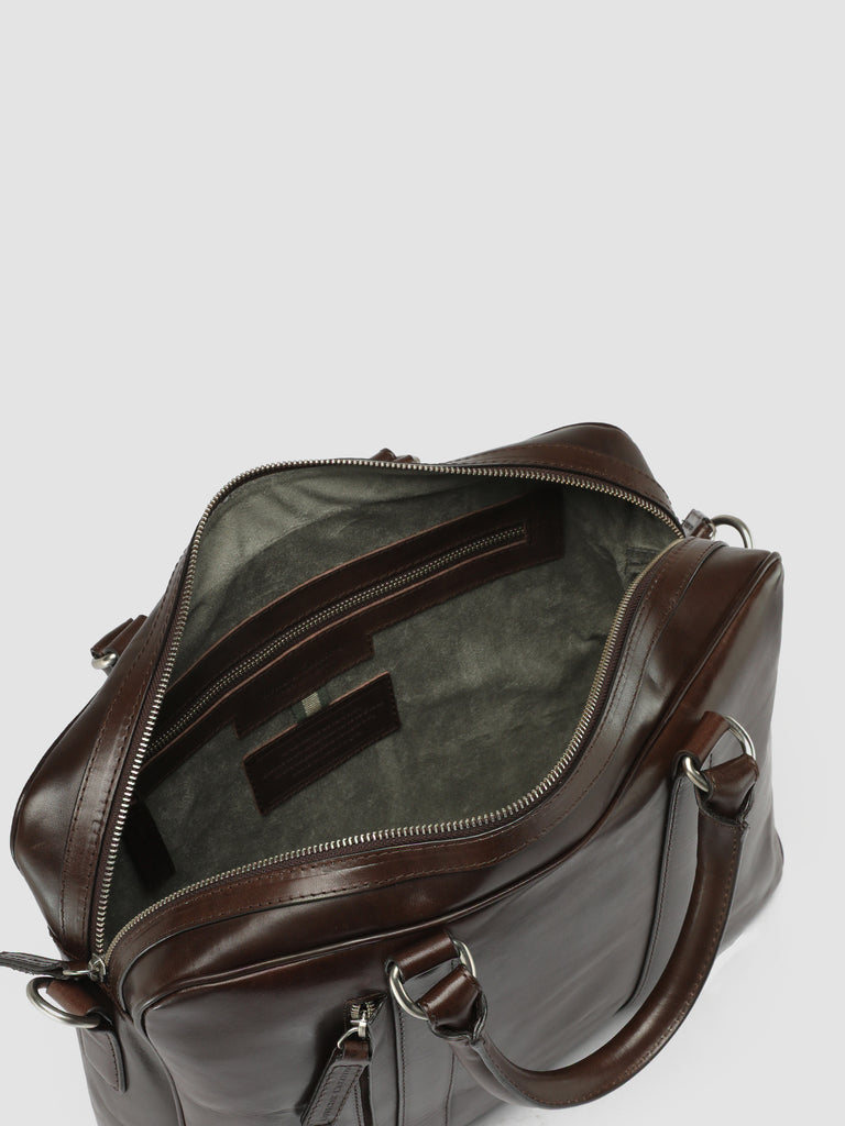 QUENTIN 010 - Brown Leather Bag  Officine Creative - 7
