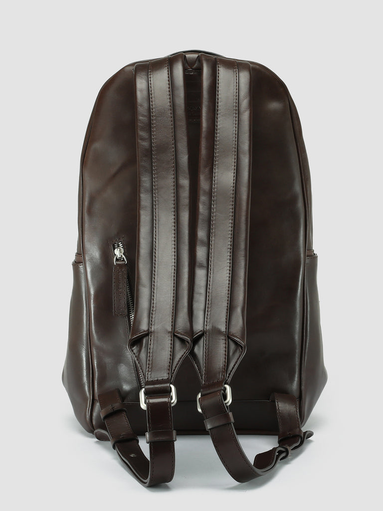 QUENTIN 012 - Brown Leather Backpack  Officine Creative - 4