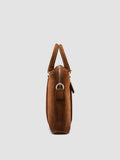 QUENTIN 019 - Brown Suede Briefcase Officine Creative - 3