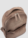 QUENTIN 20 - Taupe Suede Backpack - thumb image 2,side view