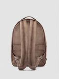 QUENTIN 20 - Taupe Suede Backpack - thumb image 4,side view