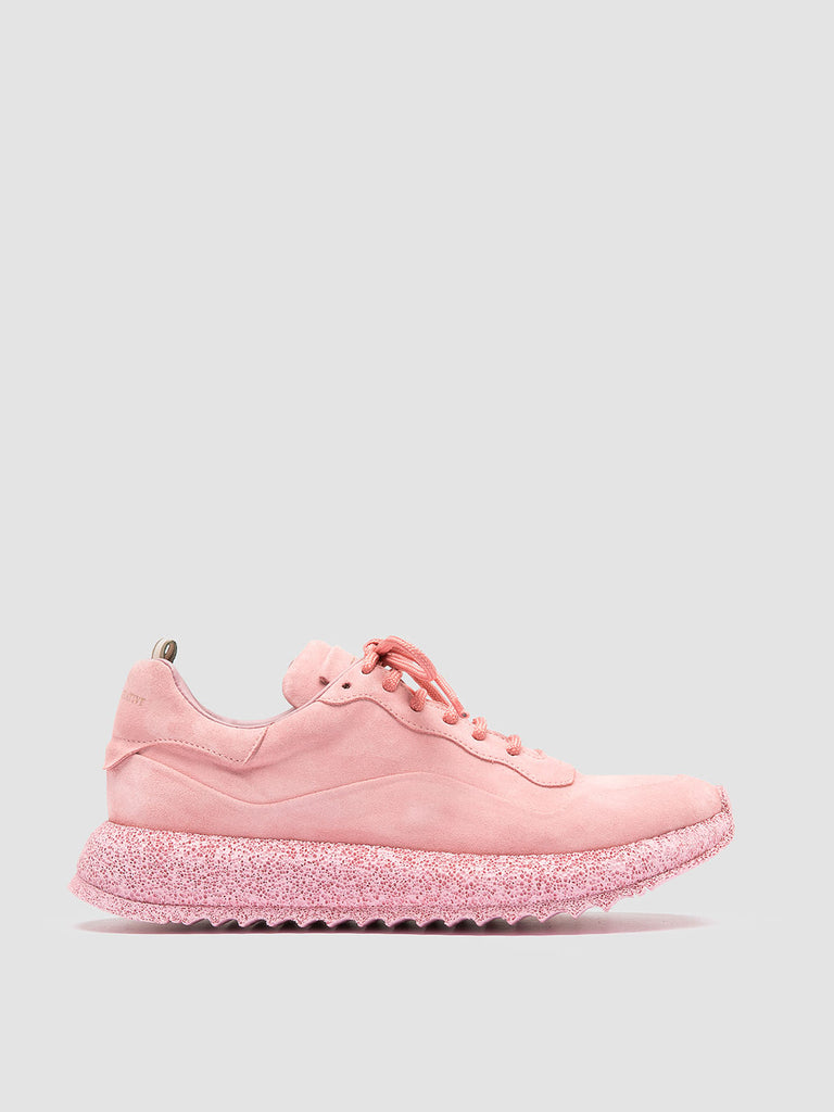 RACE RUBREX 103 - rosa Low-Top-Sneakers aus Wildleder