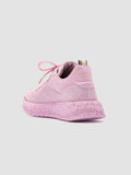 RACE RUBREX 101 - Rose Leather and Suede Low Top Sneakers Women Officine Creative - 4