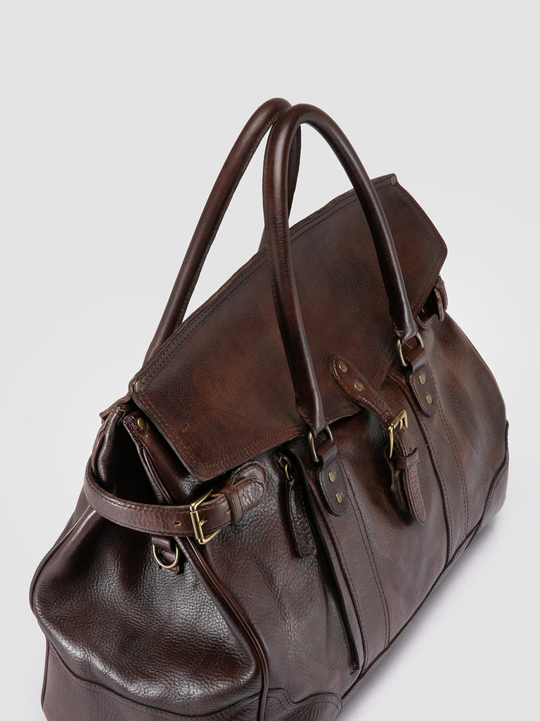 RARE 042 - Brown Leather Weekender