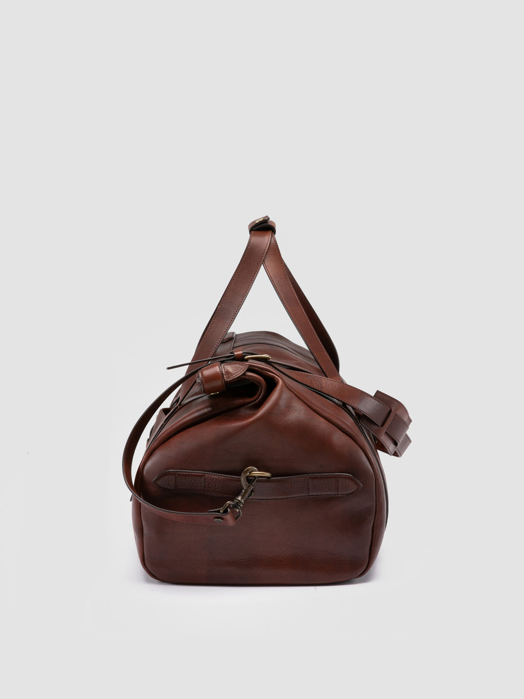 RARE 048 - Brown Leather Weekender Officine Creative - 5