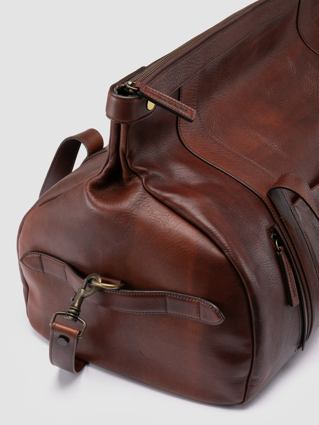 RARE 048 - Brown Leather Weekender Officine Creative - 6