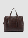 RARE 049 - Brown Leather Briefcase Officine Creative - 1