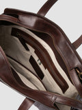 RARE 049 - Brown Leather Briefcase Officine Creative - 6