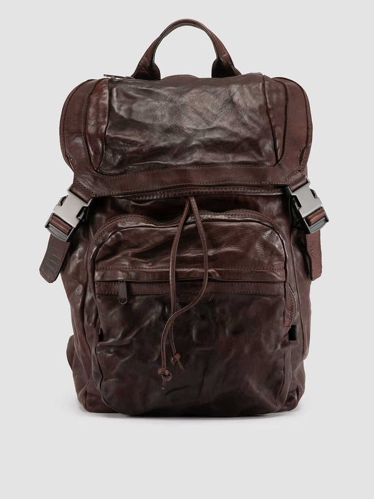 RECRUIT 006 - Brown Leather Backpack