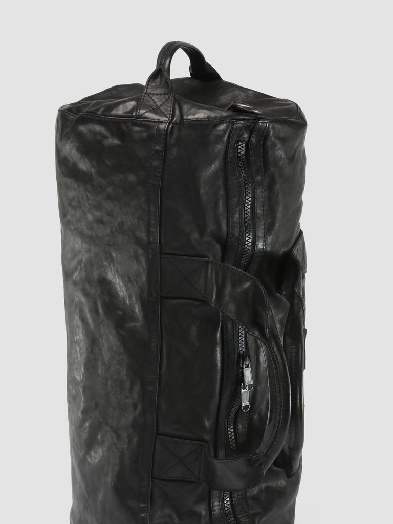 RECRUIT 007 - Black Leather Travel Bag  Officine Creative - 6