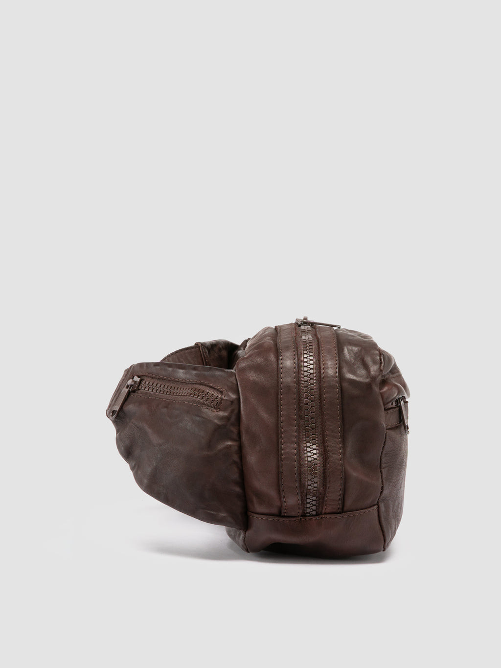 RECRUIT 009 - Brown Leather Waist Pack