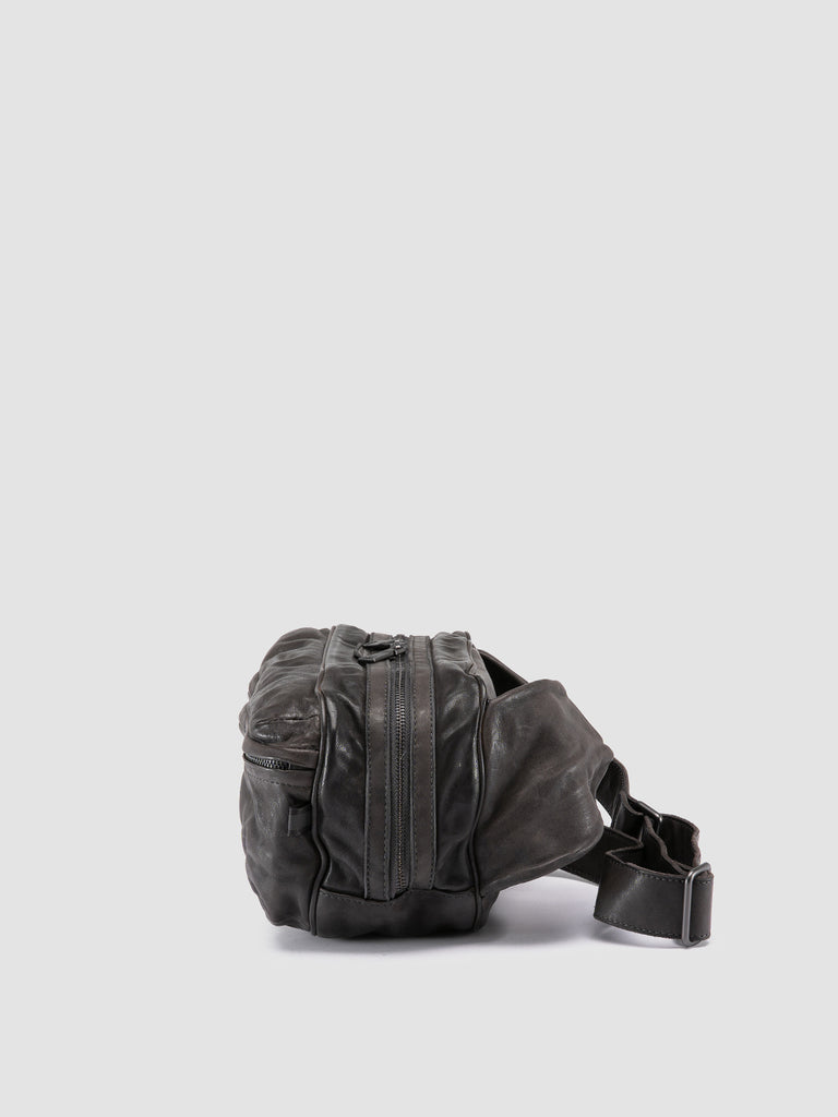 RECRUIT 012 - Grey Leather Waistpack
