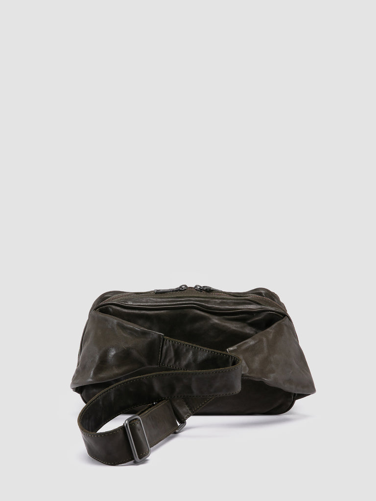 RECRUIT 012 - Green Leather Waistpack
