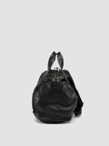 RECRUIT 016 - Black Leather Travel Bag