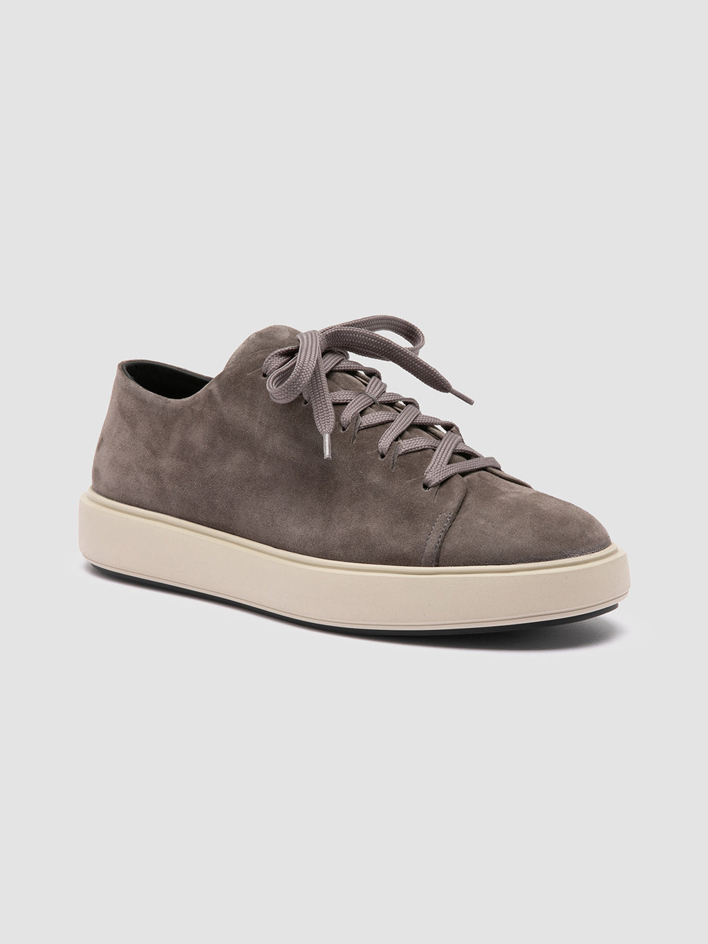 REMASTER 001 - Grey Suede Low Top Sneakers Men Officine Creative - 3