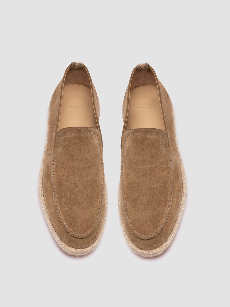 ROPED 004 - Brown Suede Loafers