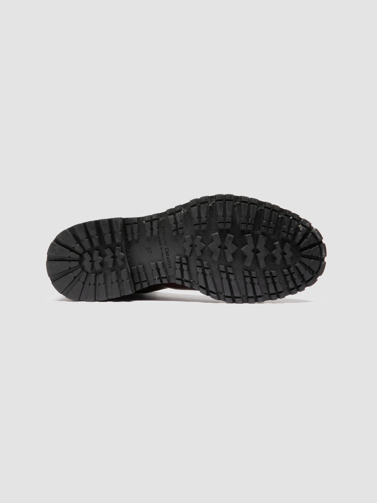 HESSAY RUBBER 008 - Burgundy Leather Chelsea Boots