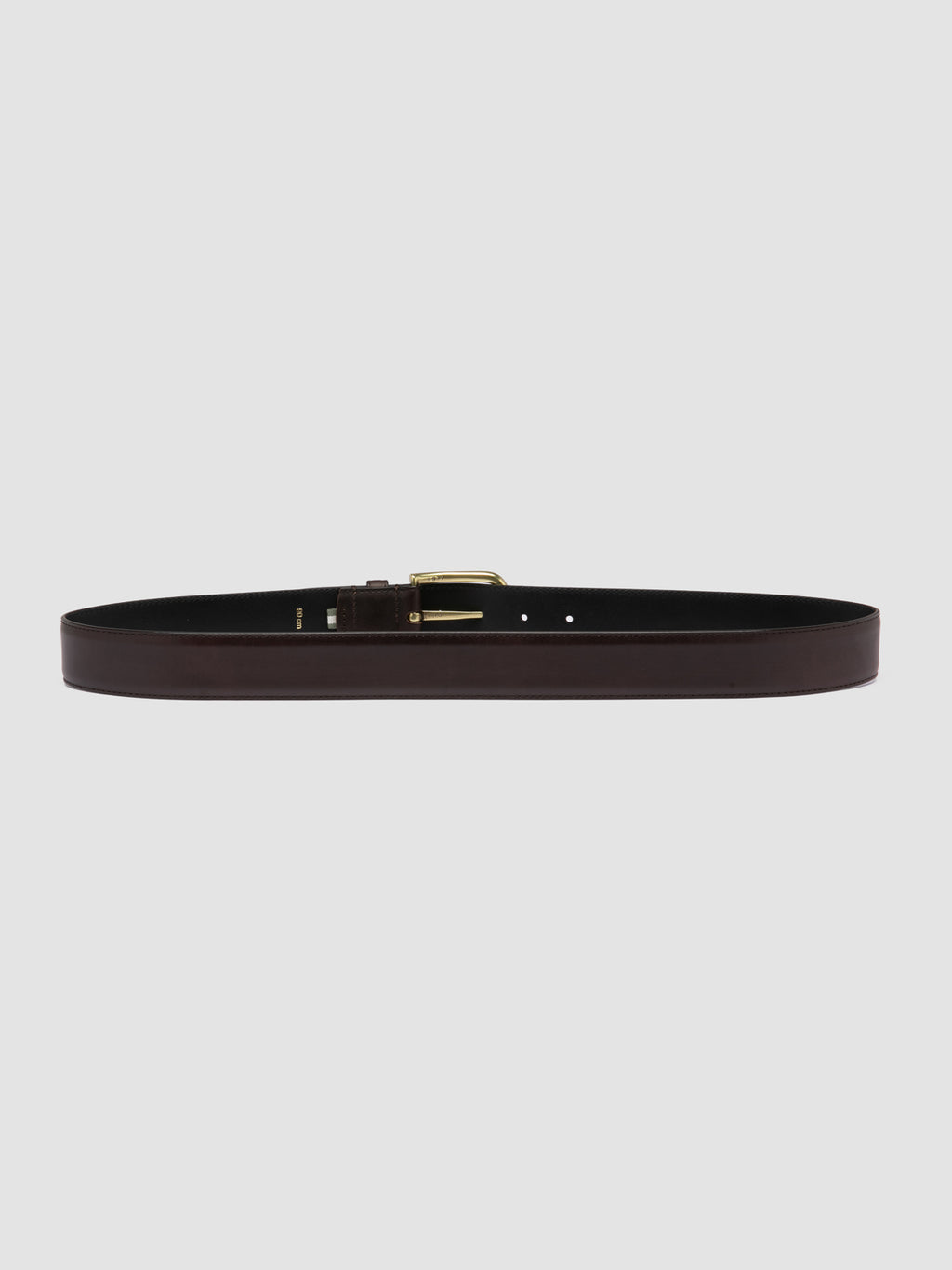 OC STRIP 04 - Brown Leather Belt - image 4,side view