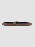 OC STRIP 04 - Beige Leather Belt - thumb image 3,side view