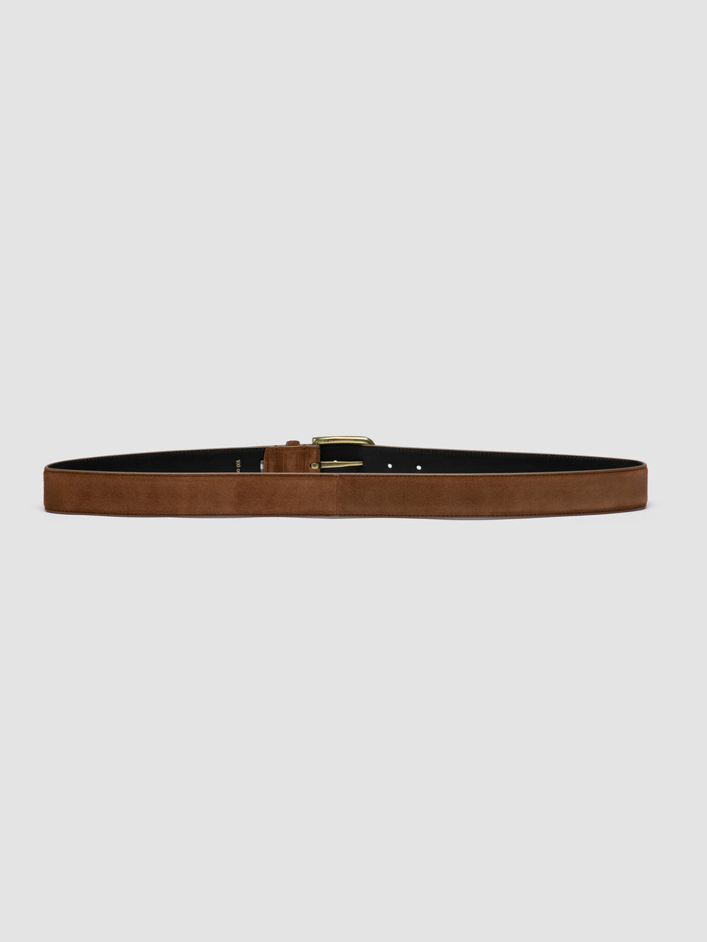 OC STRIP 04 - Brown Leather Belt - image 3,side view