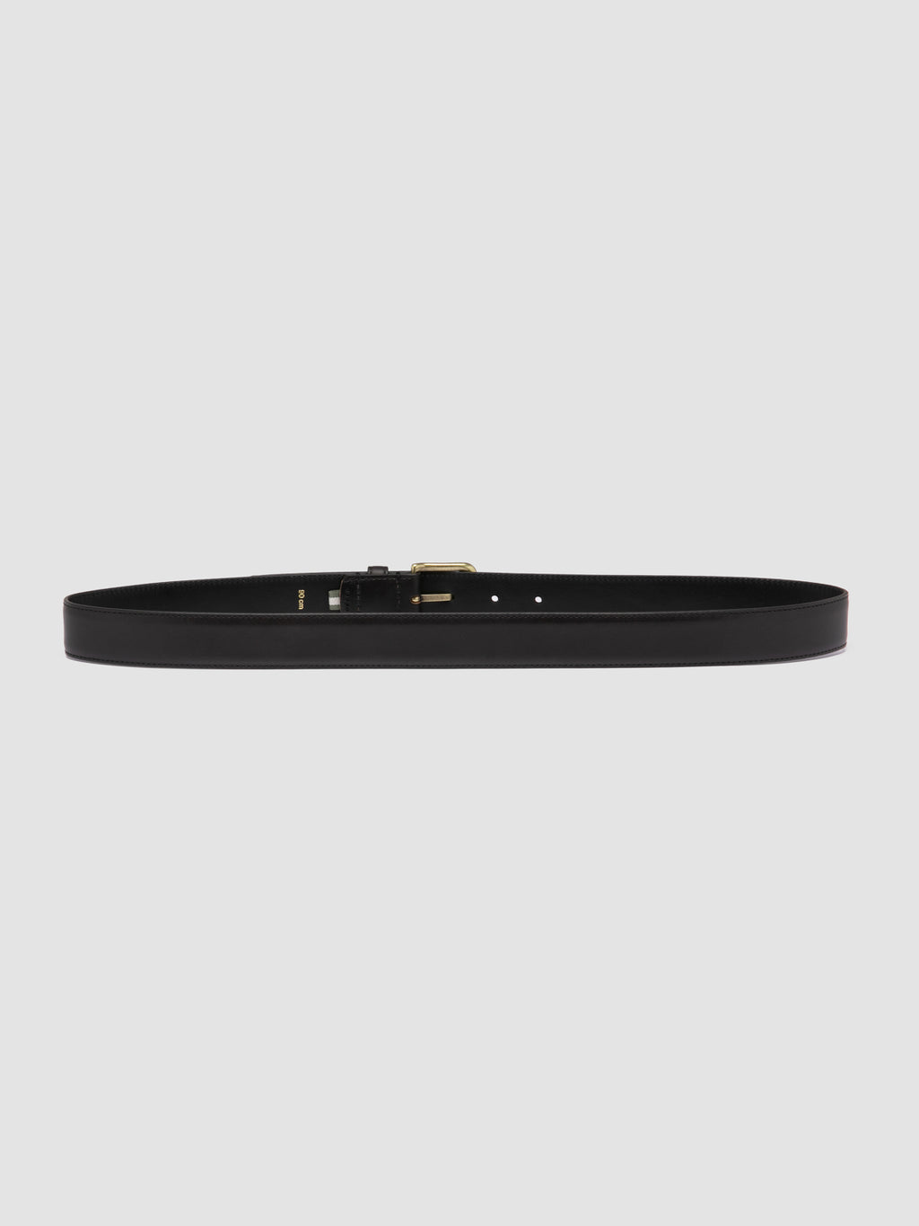 OC STRIP 05 - Black Leather Belt - image 4,side view