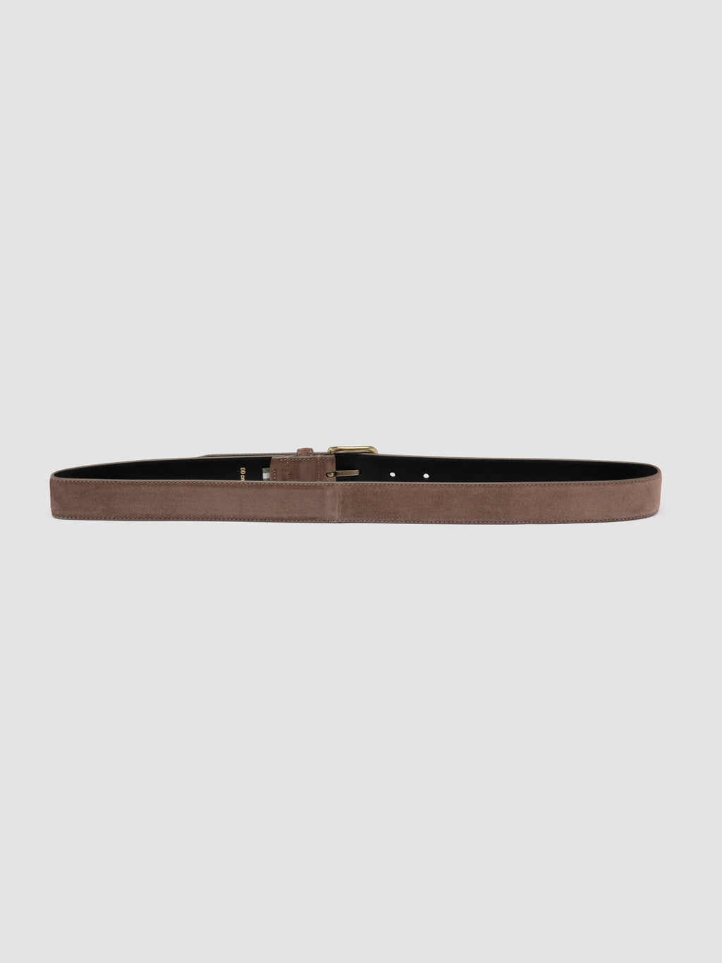 OC STRIP 05 - Beige Leather Belt - image 4,side view
