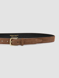 OC STRIP 05 - Brown Leather Belt - thumb image 3,side view