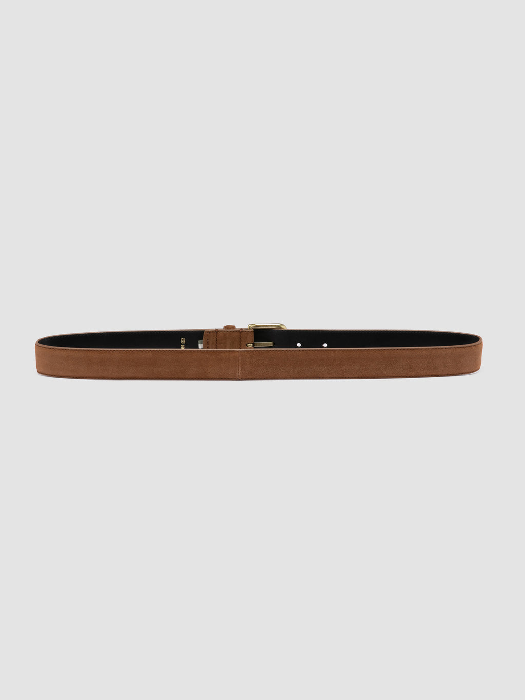 OC STRIP 05 - Brown Leather Belt - image 4,side view