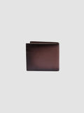 BOUDIN 02 - Burgundy Leather Bifold Wallet - thumb image 2,side view
