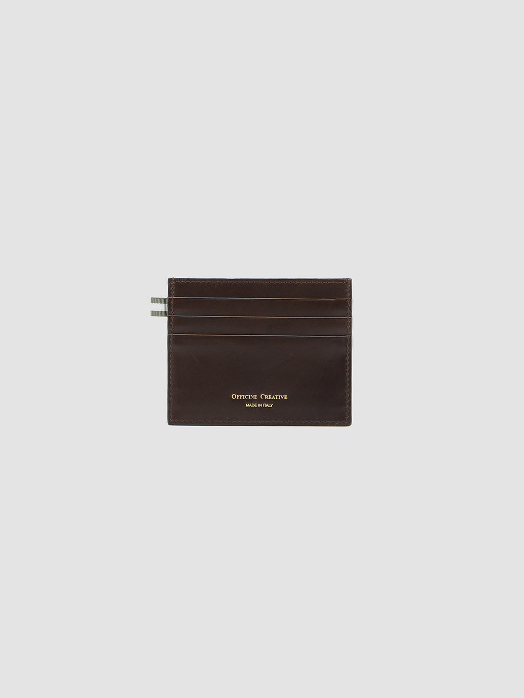 BOUDIN 22 - Brown Leather Card Holder - image 1,side view