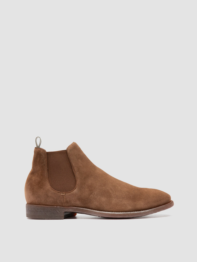 CETON 688 - Brown Suede Chelsea Boots